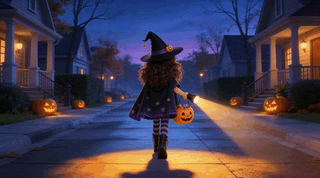 Mia's Halloween Ghost